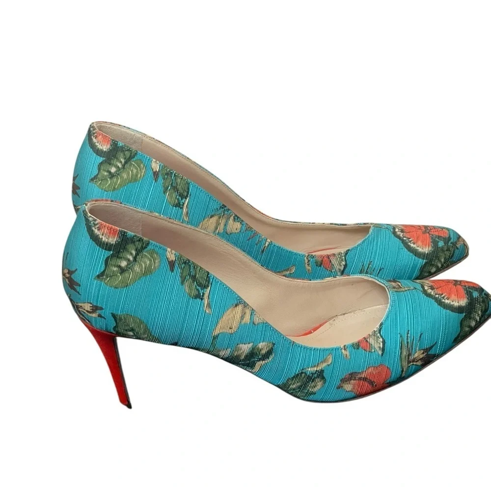 Paul Andrew Women Heels - Vestiaire Collective Floral size 38 - Picture 3 of 13